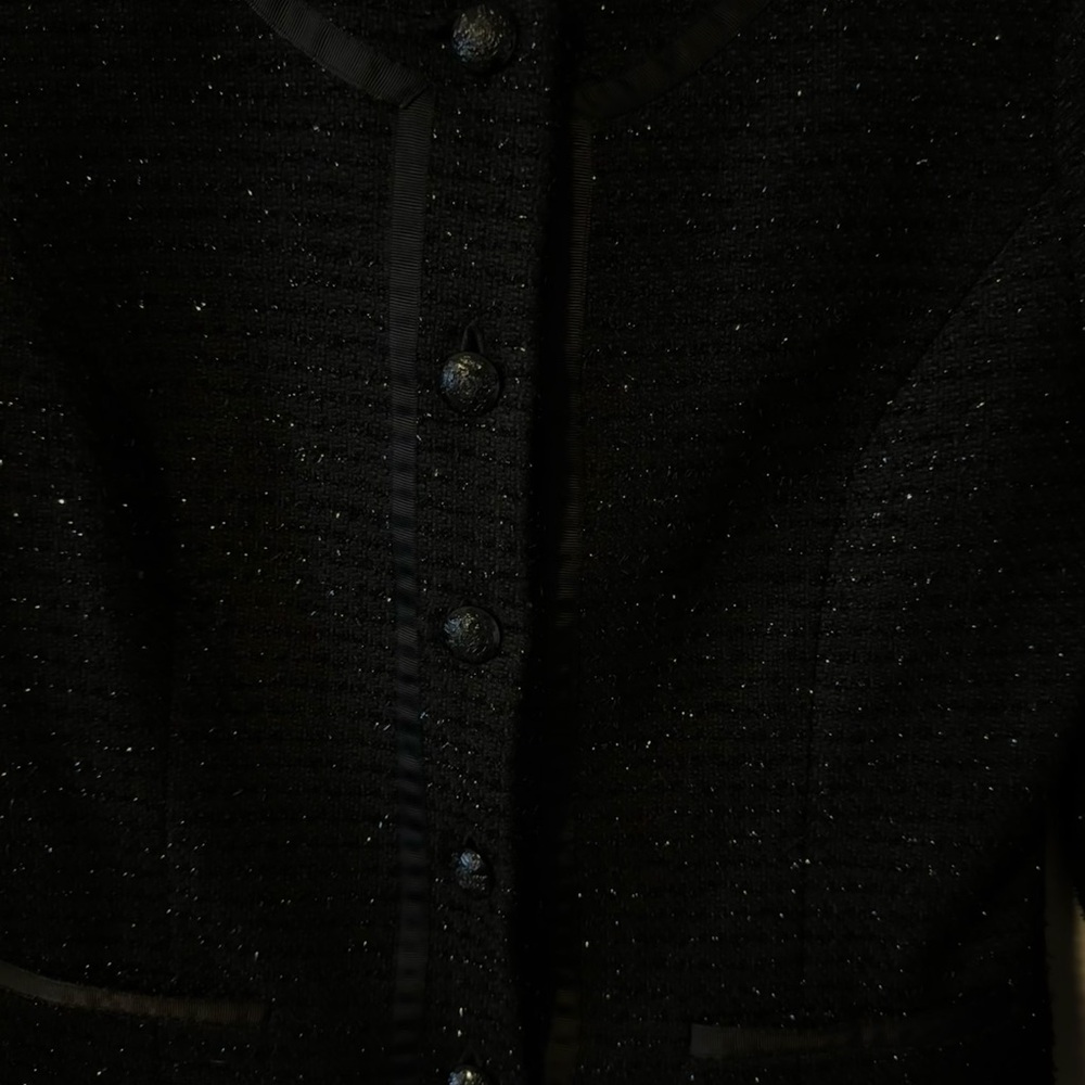 Covington Black Blazer Structured Professional Ja… - image 5